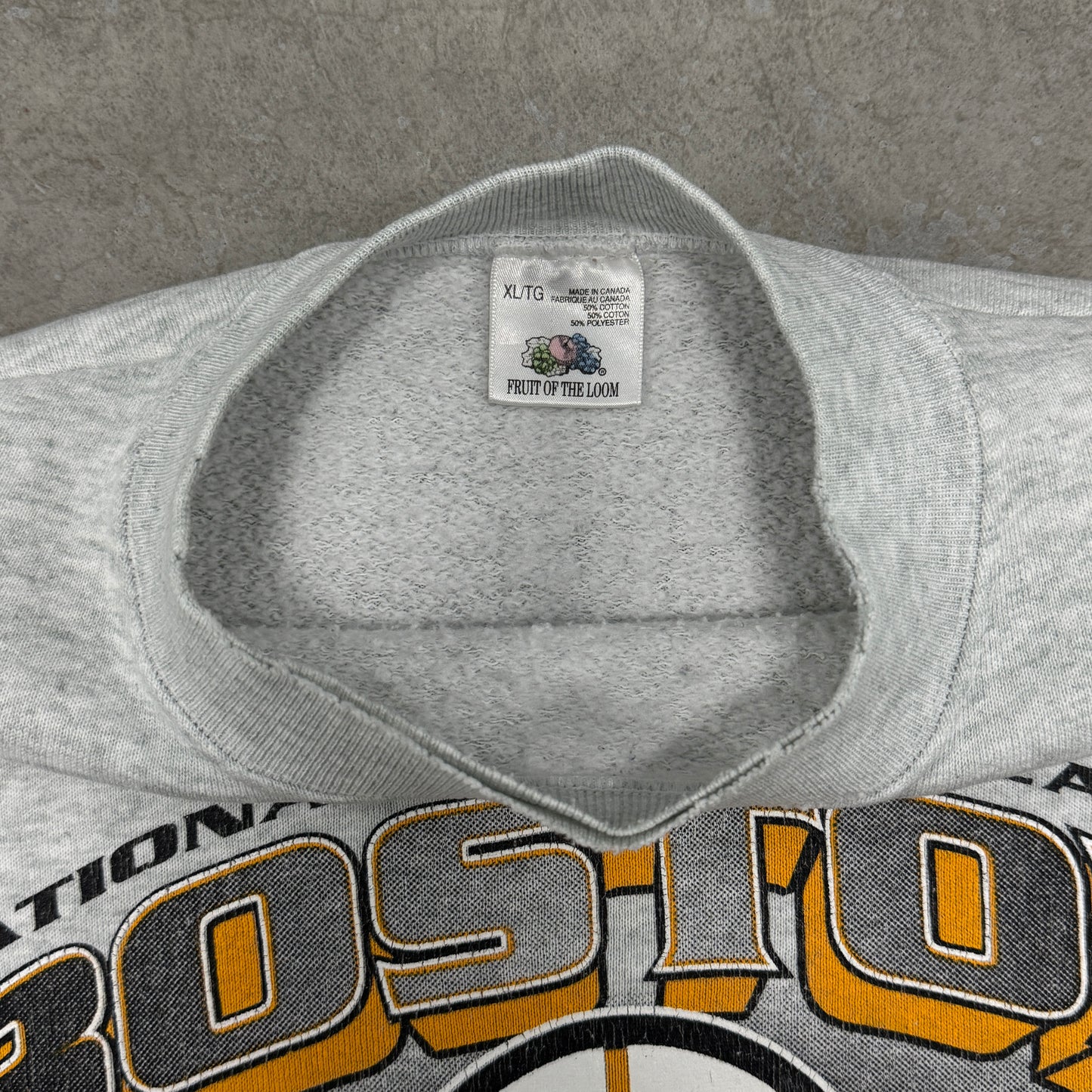 (L) 1993 Bostons Bruins Crewneck
