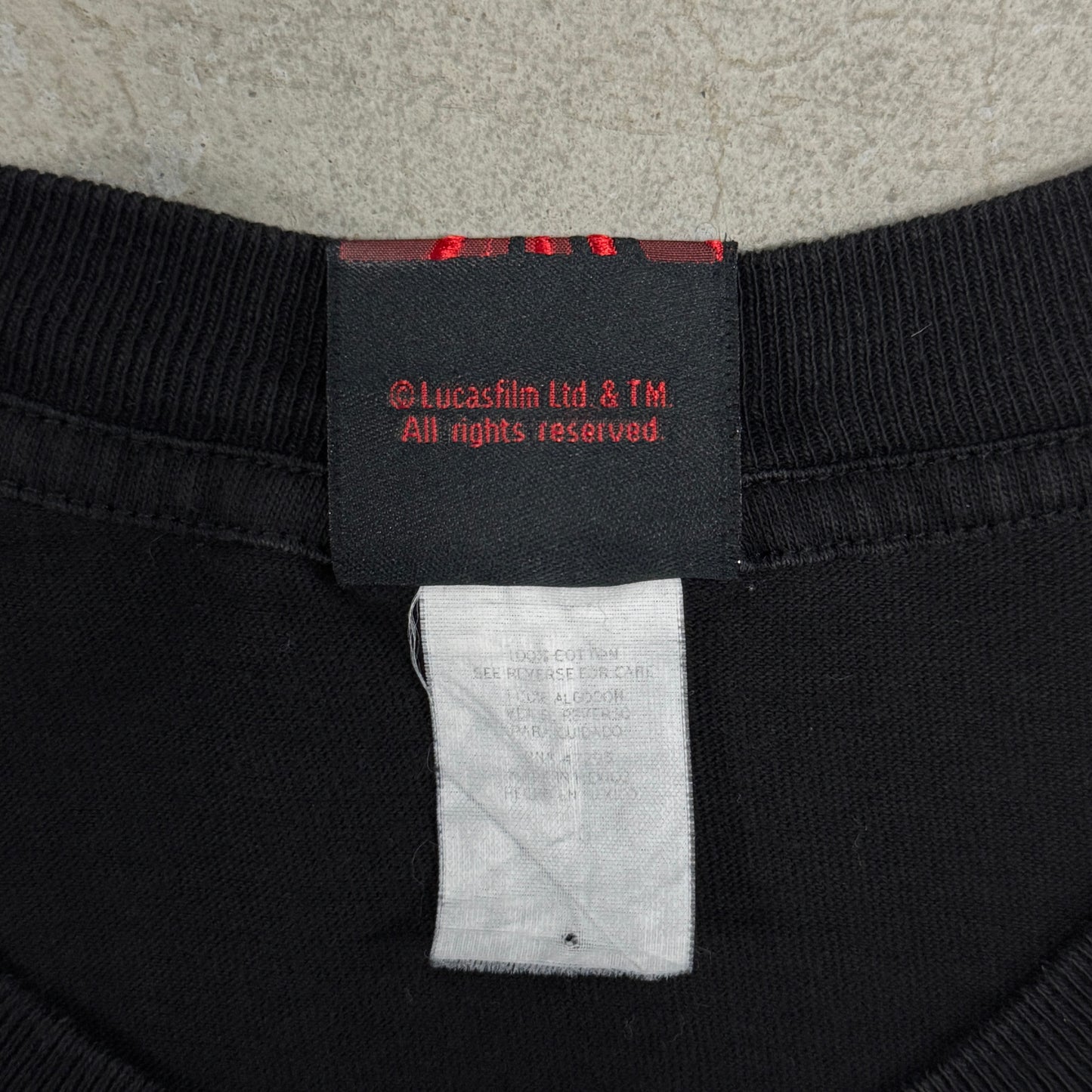 (L) Vintage Star Wars Jedi Vs Sith Shirt