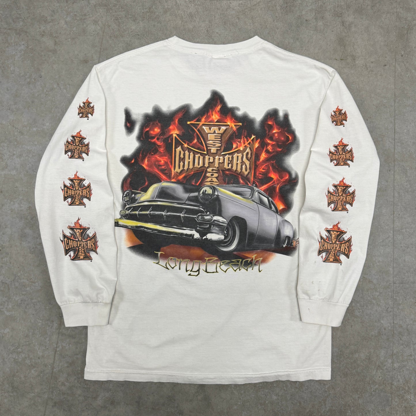(L) Vintage West Coast Choppers LongSleeve Shirt