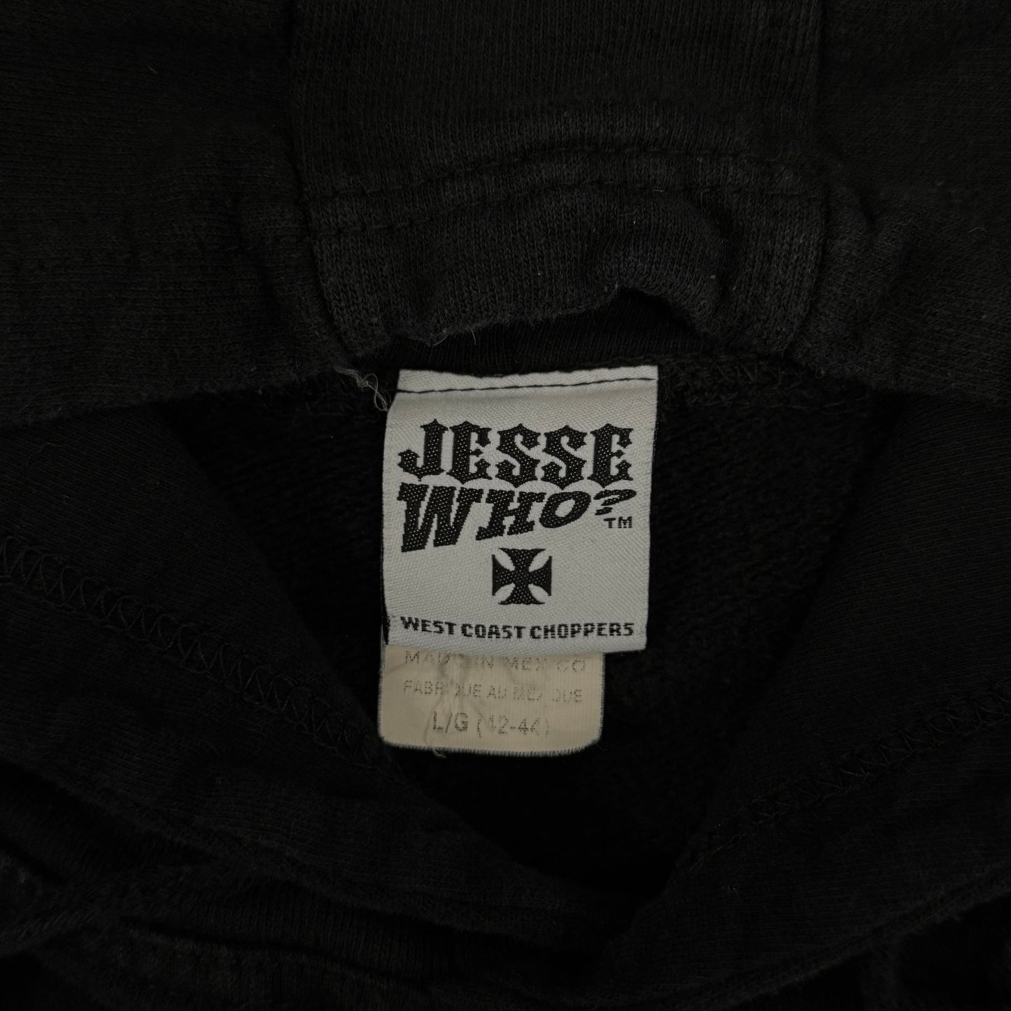 (XL) Vintage West Coast Choppers Hoodie