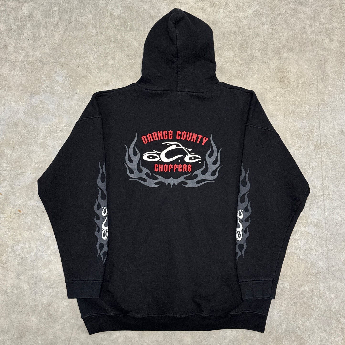 (XL) Vintage Orange County Choppers Hoodie
