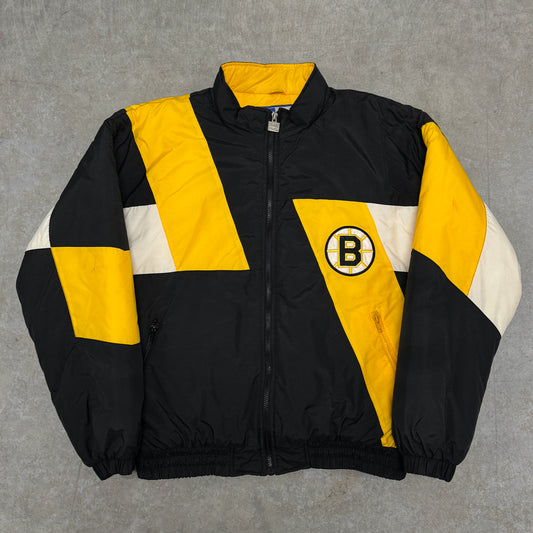 (L) 90s Boston Bruins Puffer Jacket