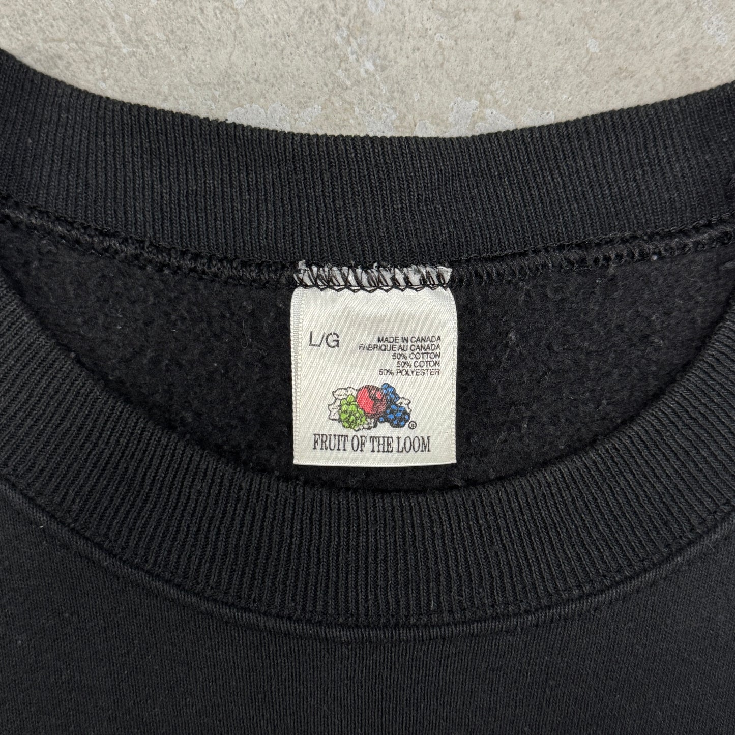 (L) 90s Budweiser Country Crewneck