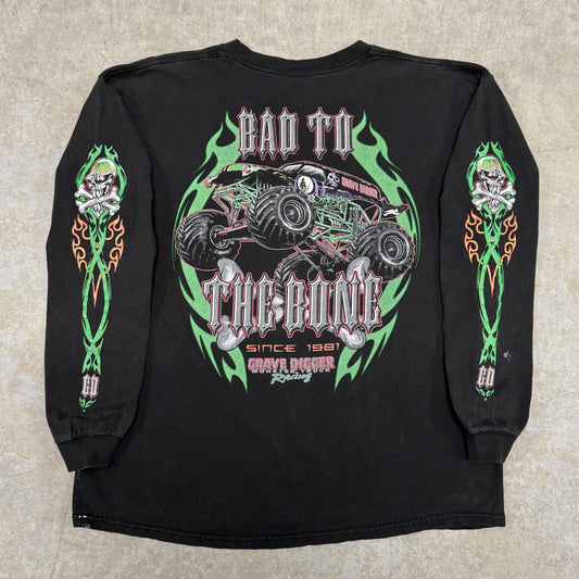 (XL) Vintage Grave Digger Longsleeve