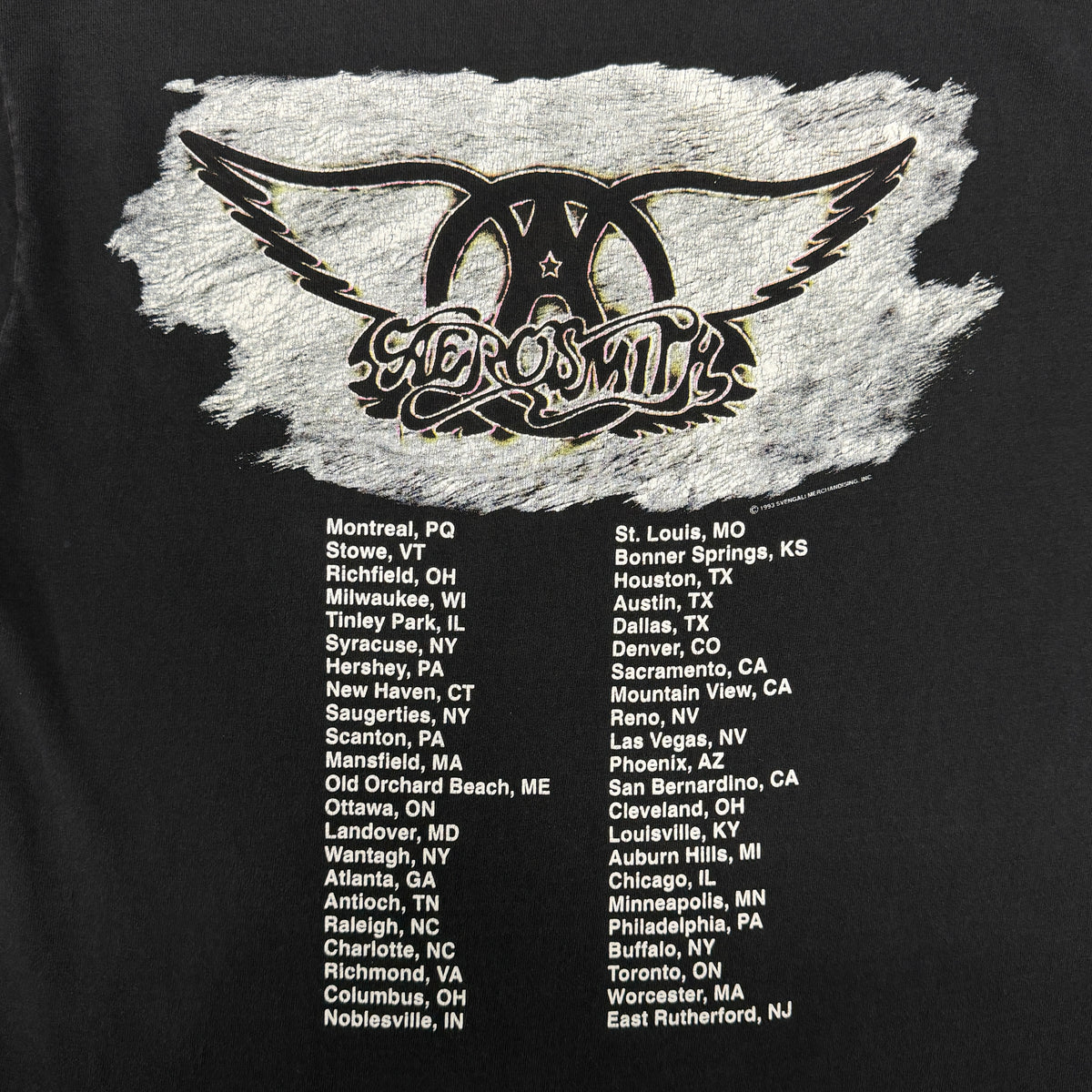 (L) 1993 Aerosmith Get A Grip Shirt