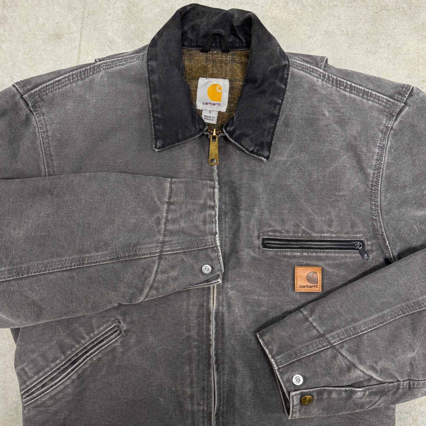 (S) Vintage Carhartt Detroit Jacket