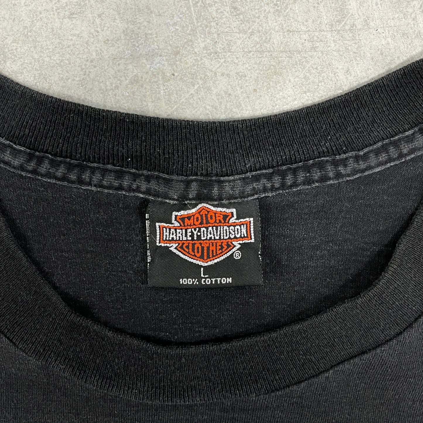 (L/XL) 1993 Harley Davidson Chrome Sweet Chrome Shirt