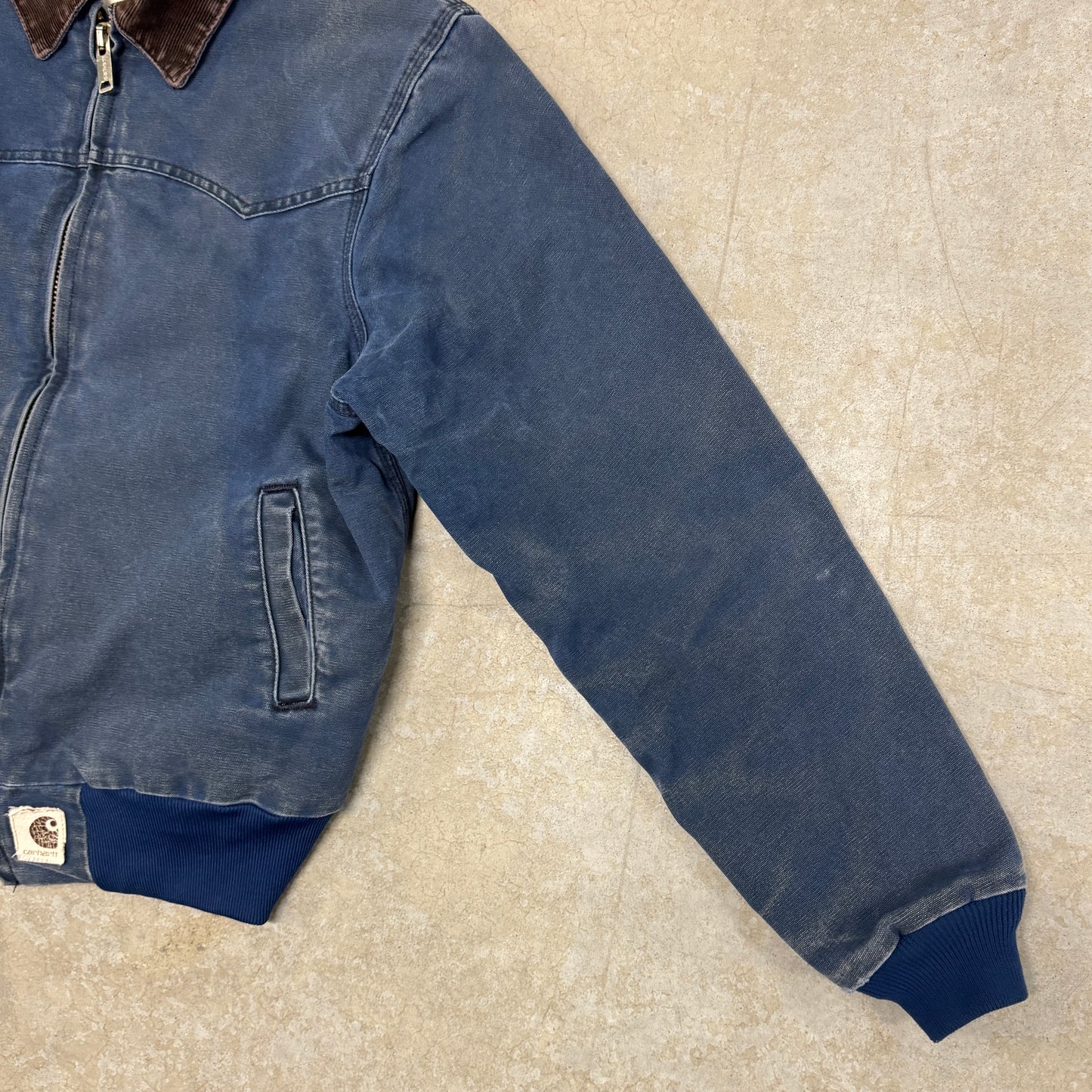 (M) 90s Carhartt Santa Fe Jacket J14 BLU