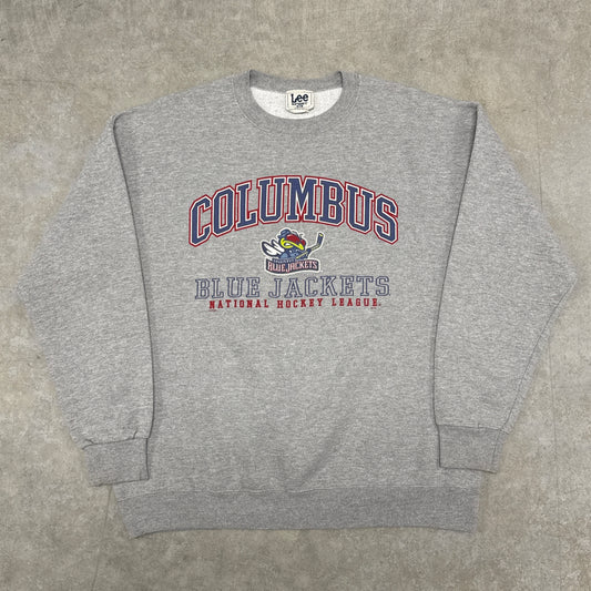 (XL) Vintage Columbus Blue Jackets Crewneck
