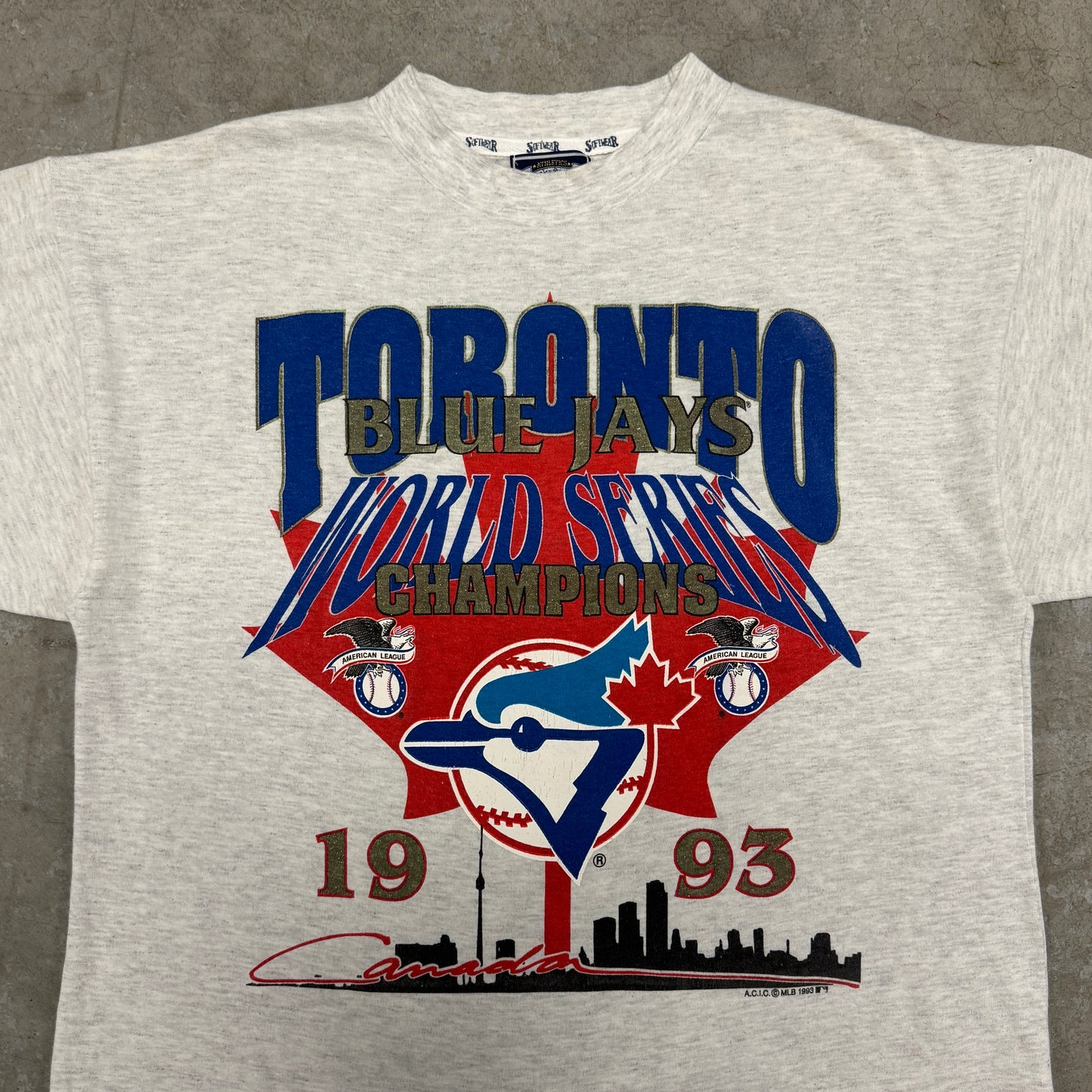 (L) 1993 Toronto Blue Jays World Series Champions Shirt