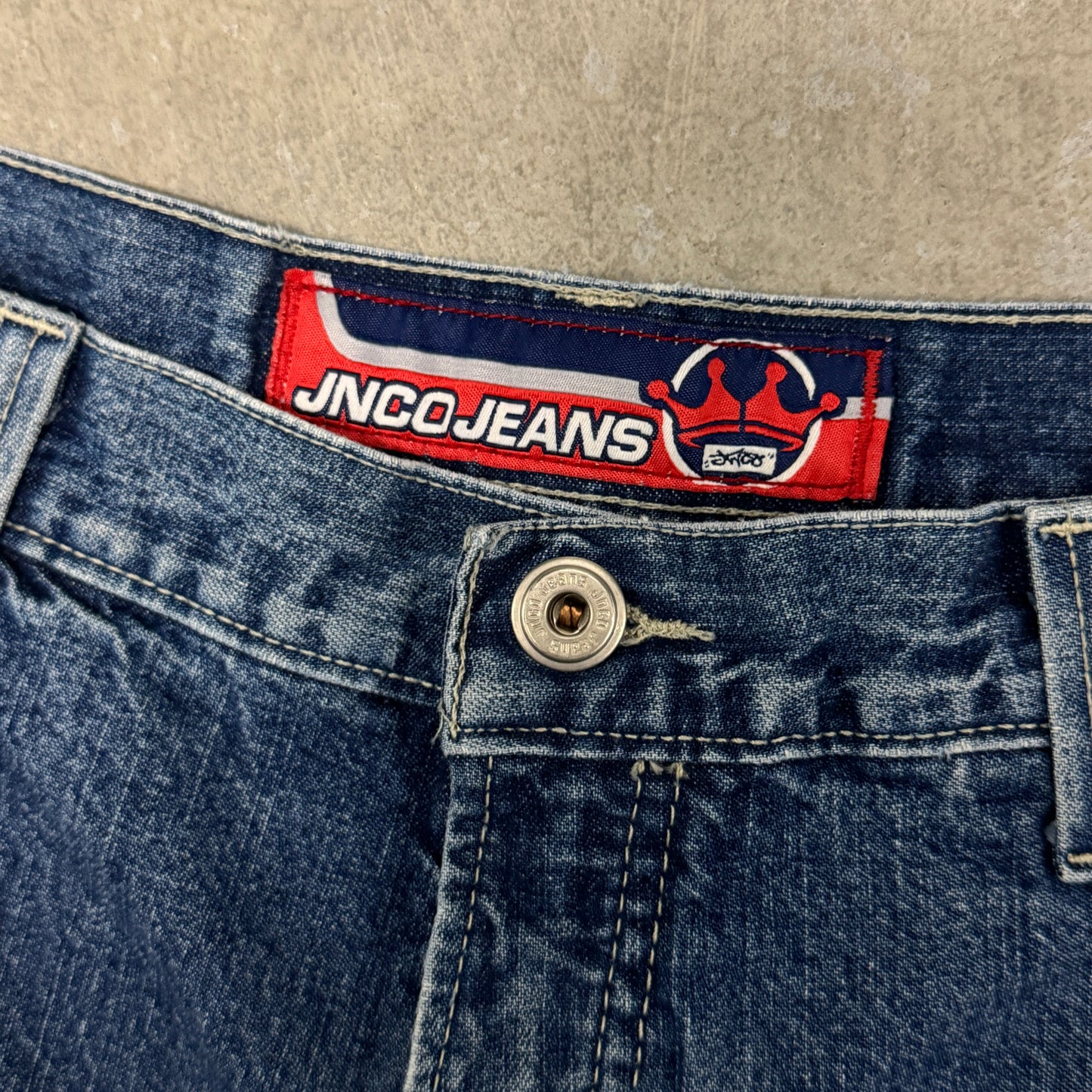 (34) Vintage JNCO Jean Shorts