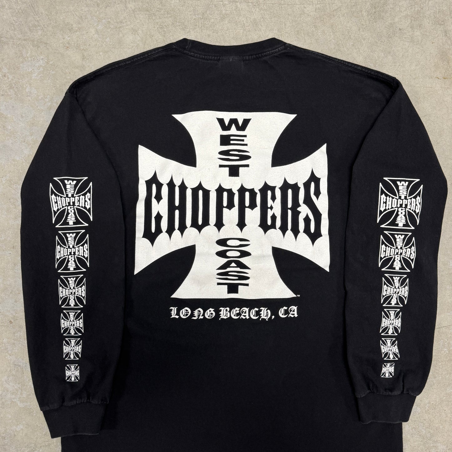 (XL) Vintage West Coast Choppers LongSleeve Shirt