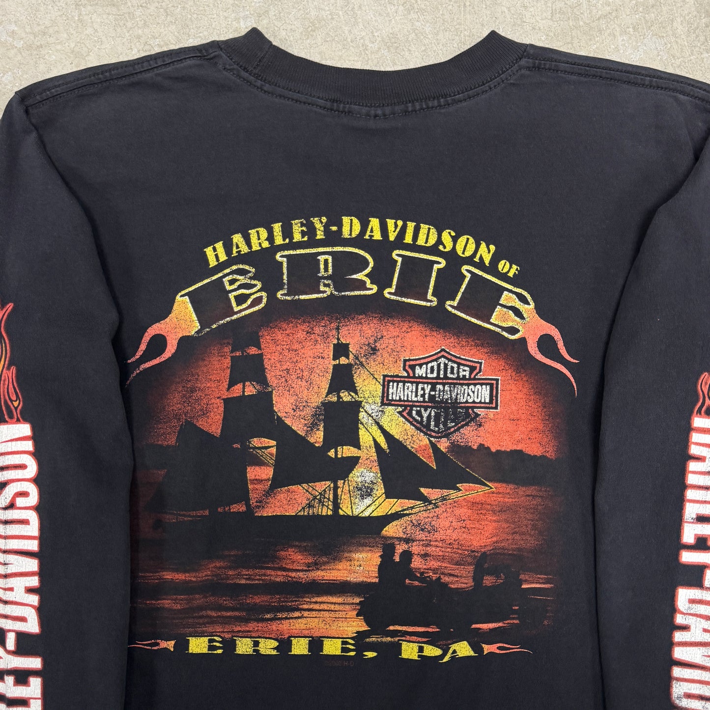 (M) 2006 Harley Davidson Longsleeve Pocket Shirt