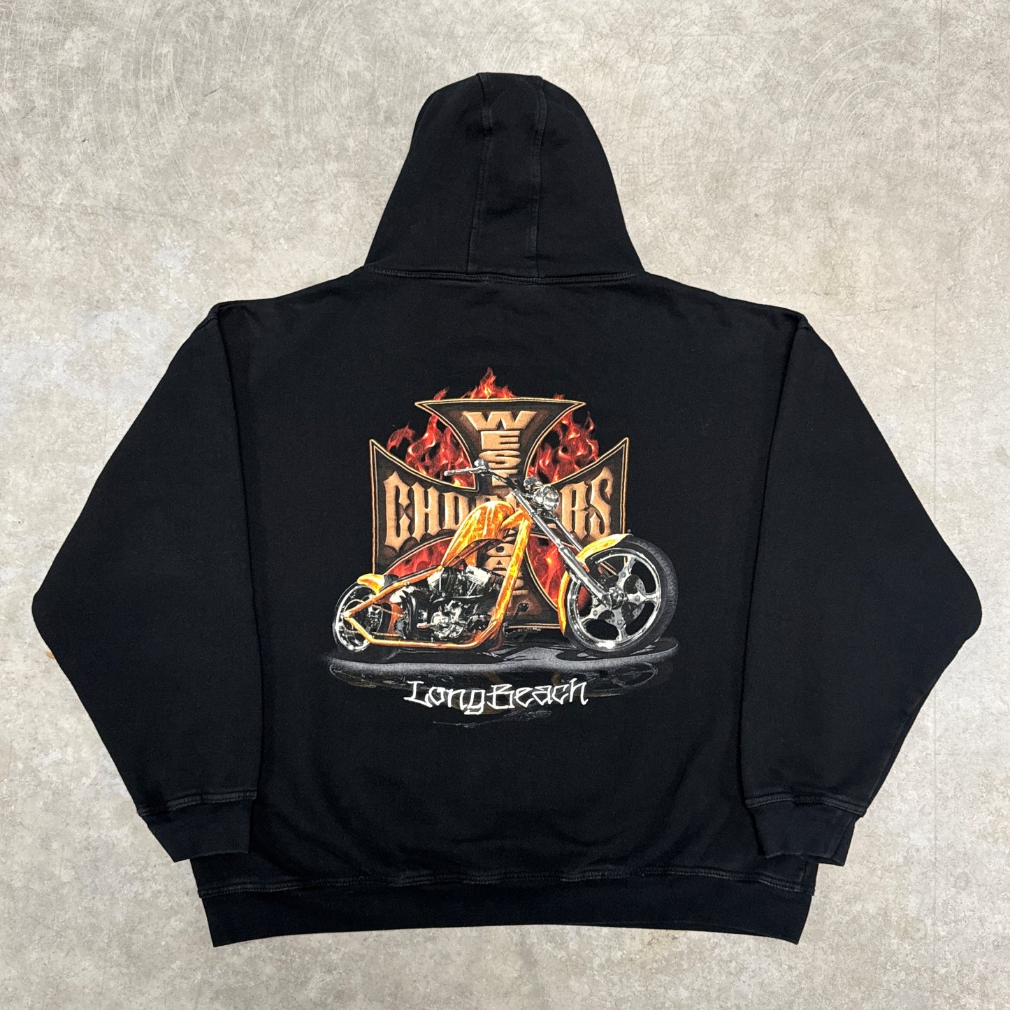 (XL) Vintage West Coast Choppers Hoodie