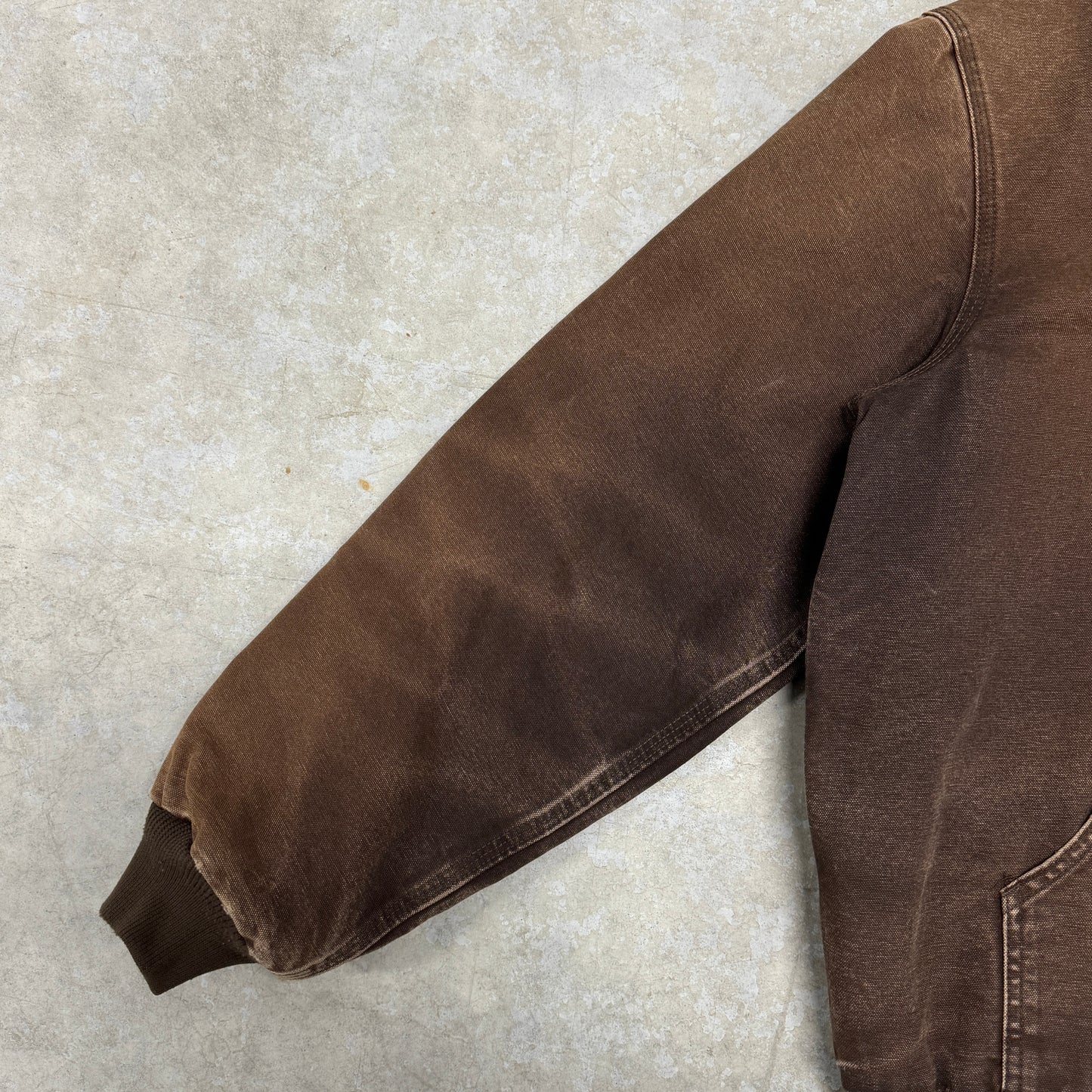 (M) Vintage Carhartt Jacket Faded Brown