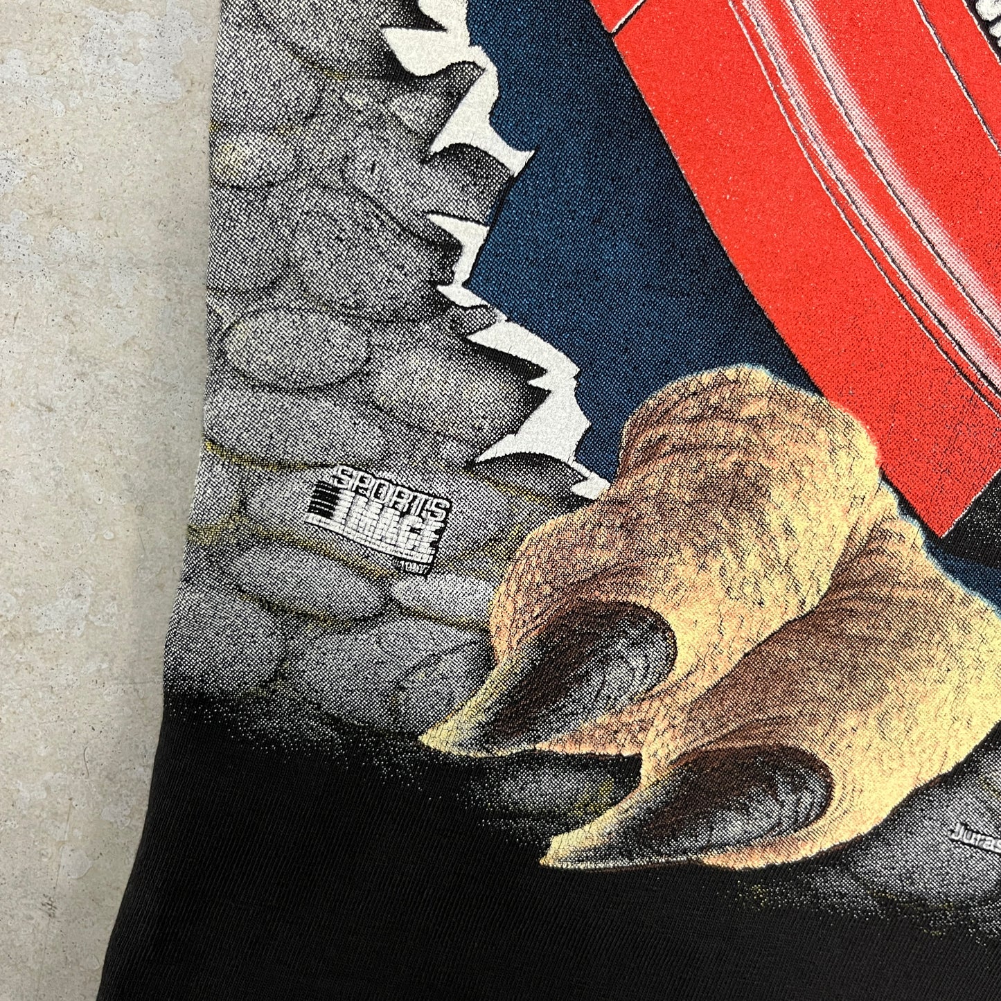 (L) Vintage Jurassic Park Nascar All Over Print Shirt