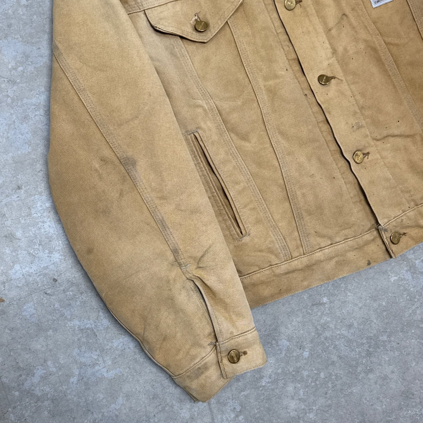 (L) 90s Carhartt Trucker Jacket