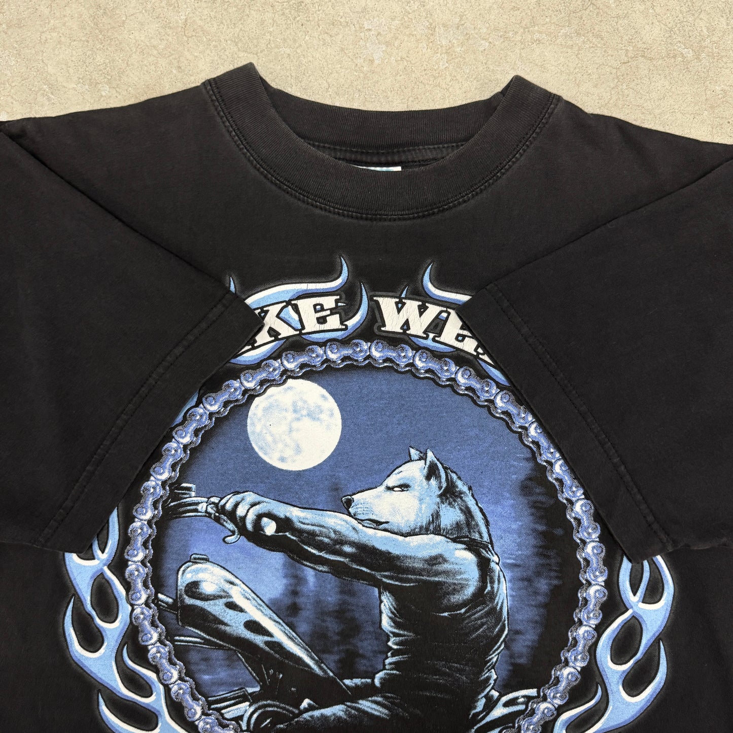 (S/M) Vintage Bike Week Choppers Shirt