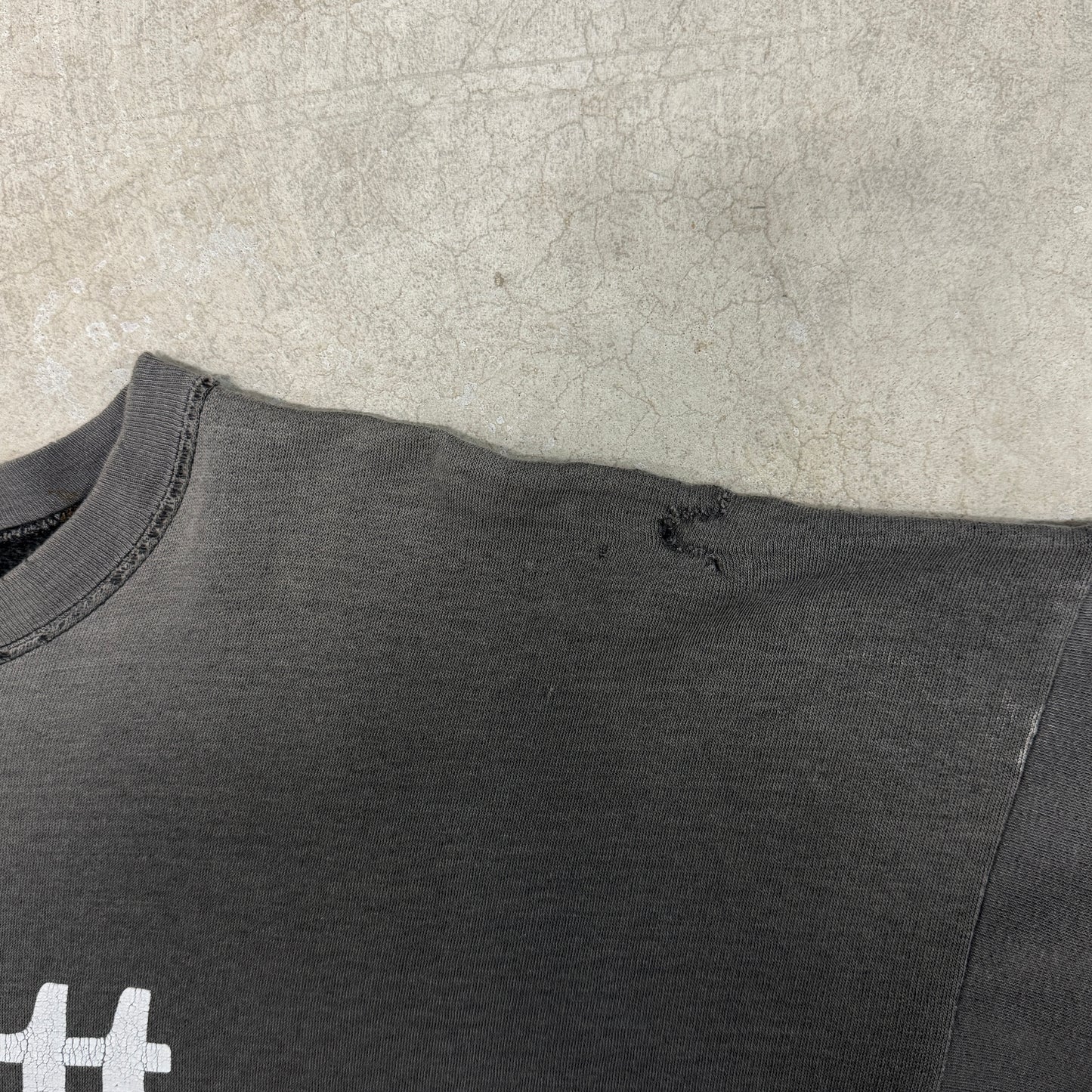 (L) 90s Labatt ICE Beer Crewneck Faded Distressed