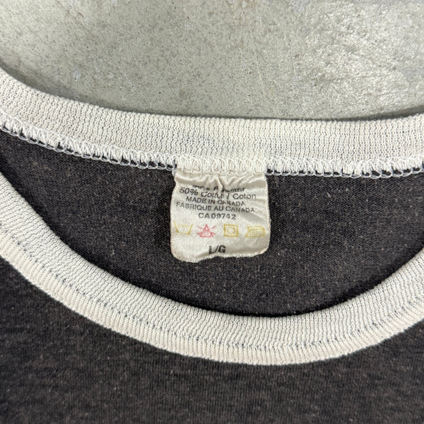 (S/M) 80s Twisted Sister Raglan Shirt