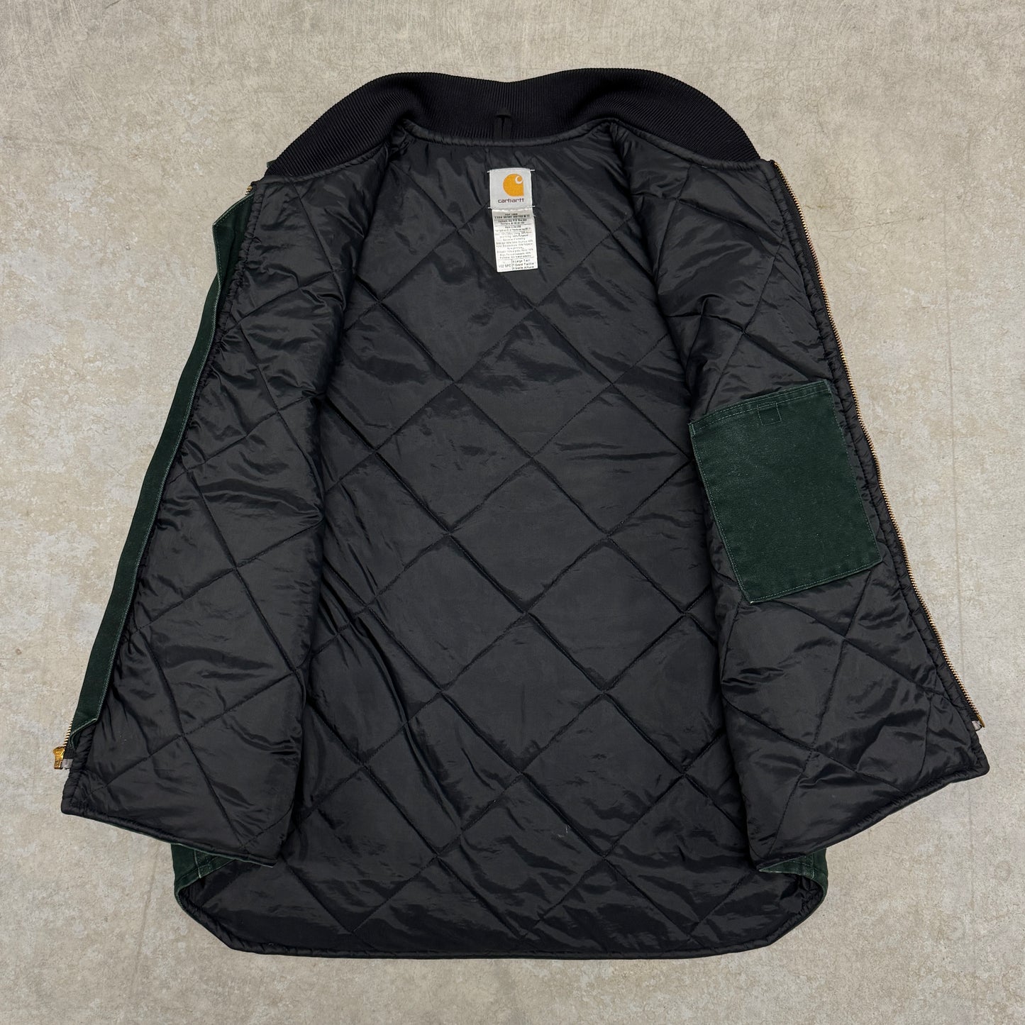 (XL) Vintage Carhartt Vest Spruce Green