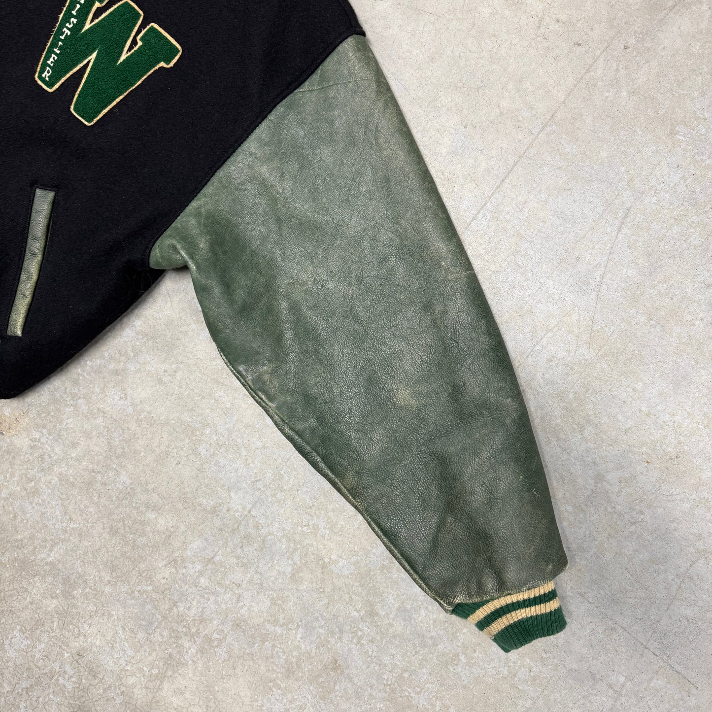 (L) Vintage Roots Whistler Varsity Jacket