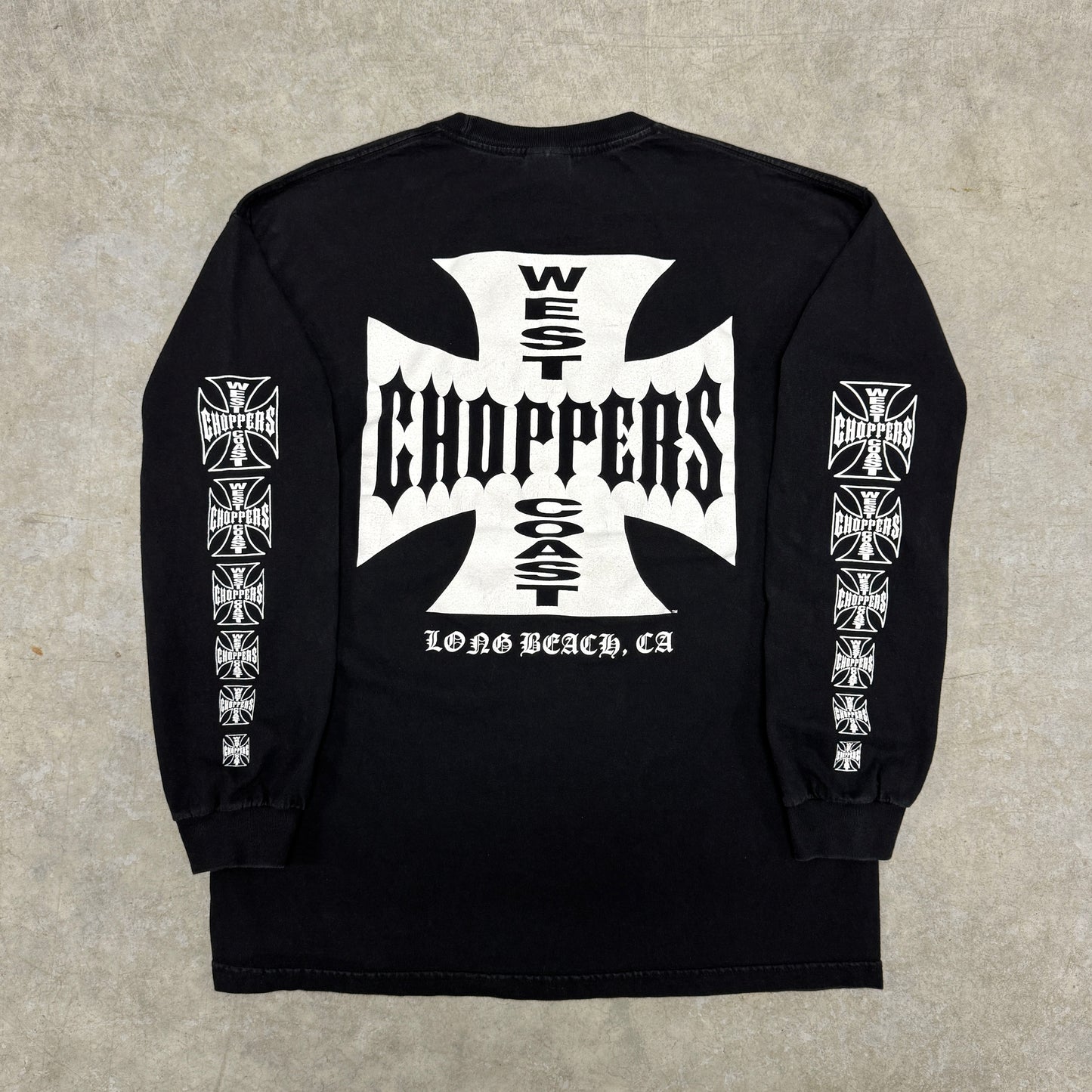 (XL) Vintage West Coast Choppers LongSleeve Shirt