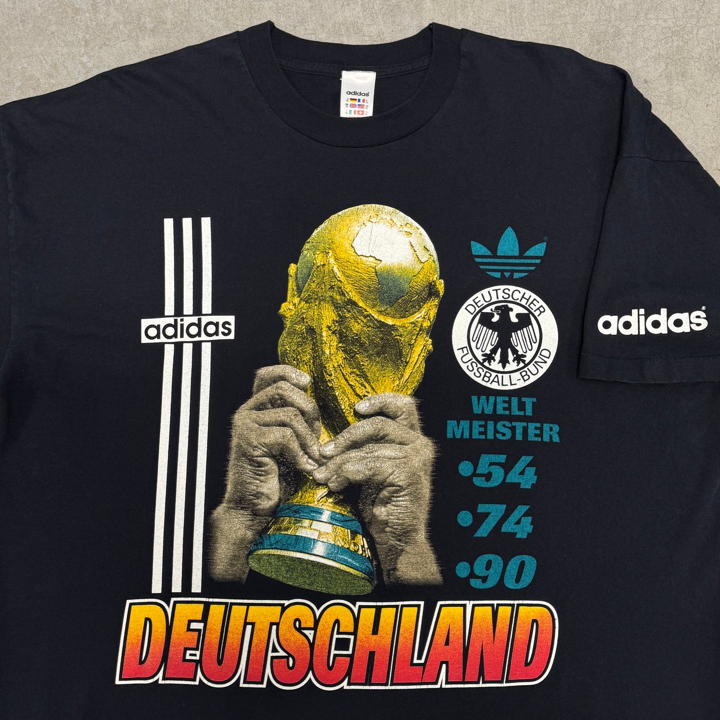 (XL) 90s Deutschland Adidas Shirt