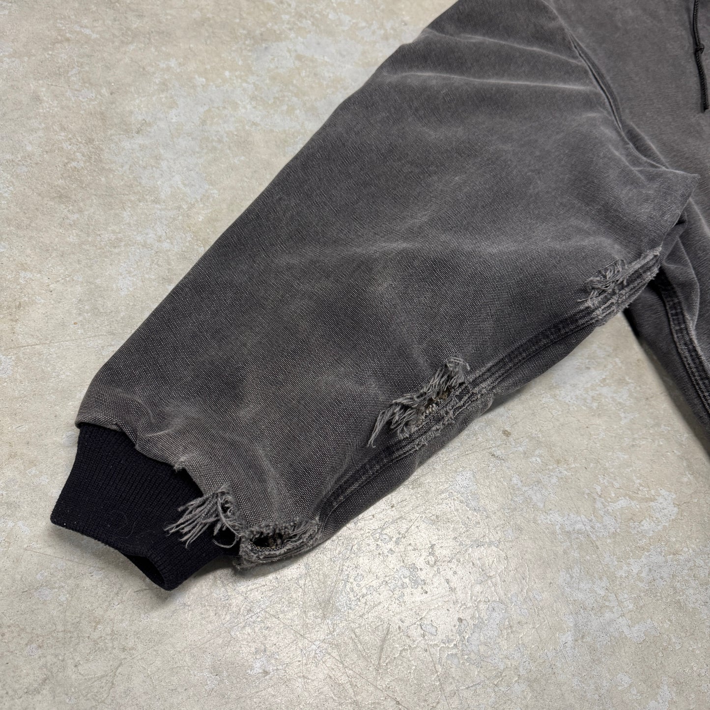 (XL) 90s Carhartt Active Jacket Faded Black J05 BLK