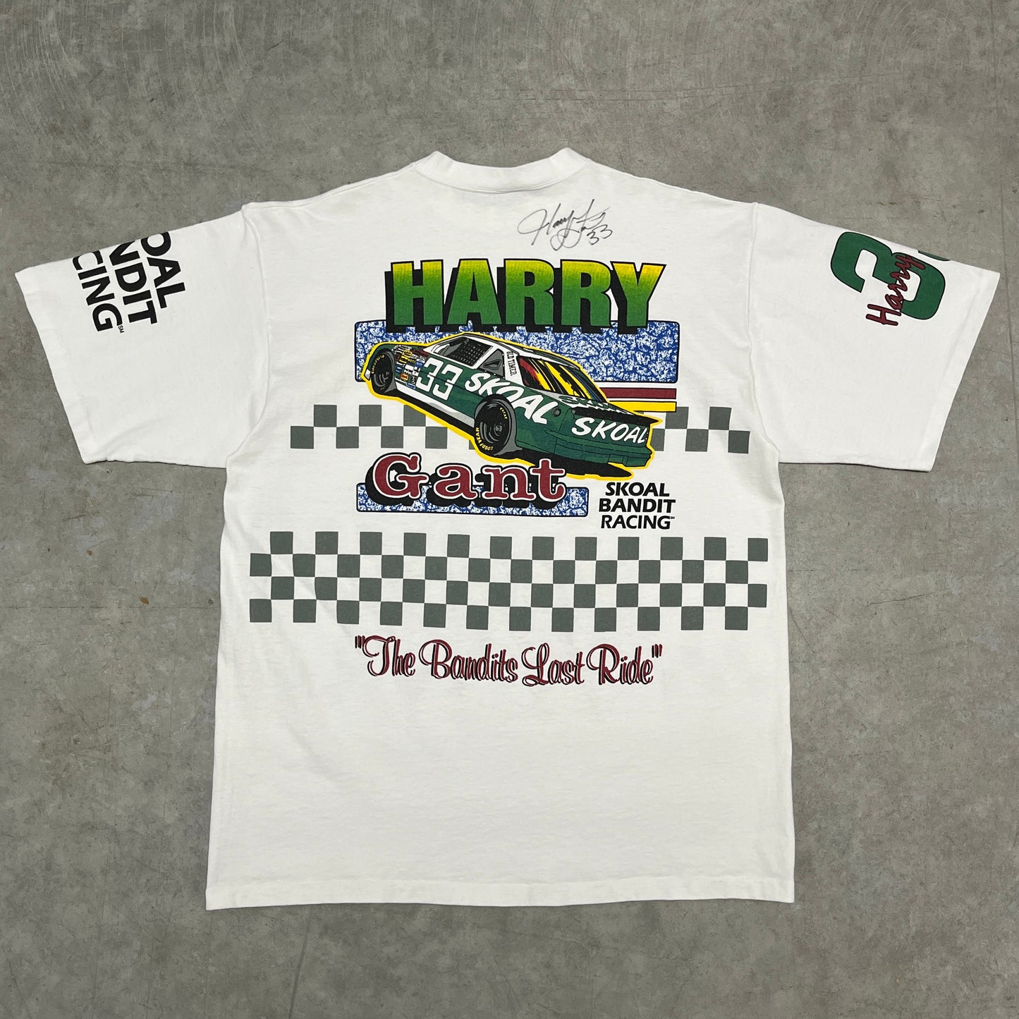 (XL) Vintage Nascar Skoal Racing All Over Print Shirt