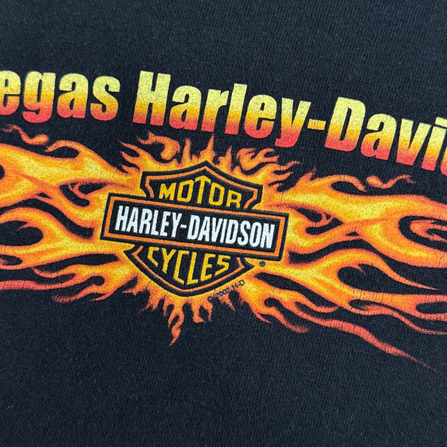 (XL) 2002 Harley Davidson Las Vegas Longsleeve