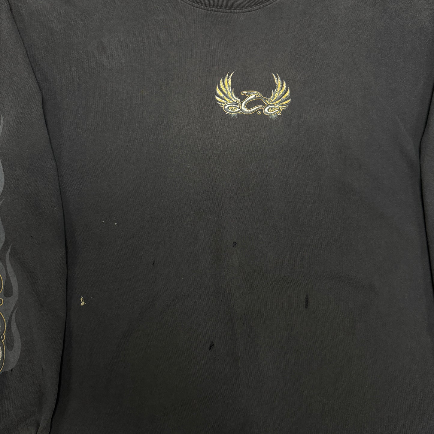 (XL) Vintage Orange County Choppers Longsleeve Faded Distressed