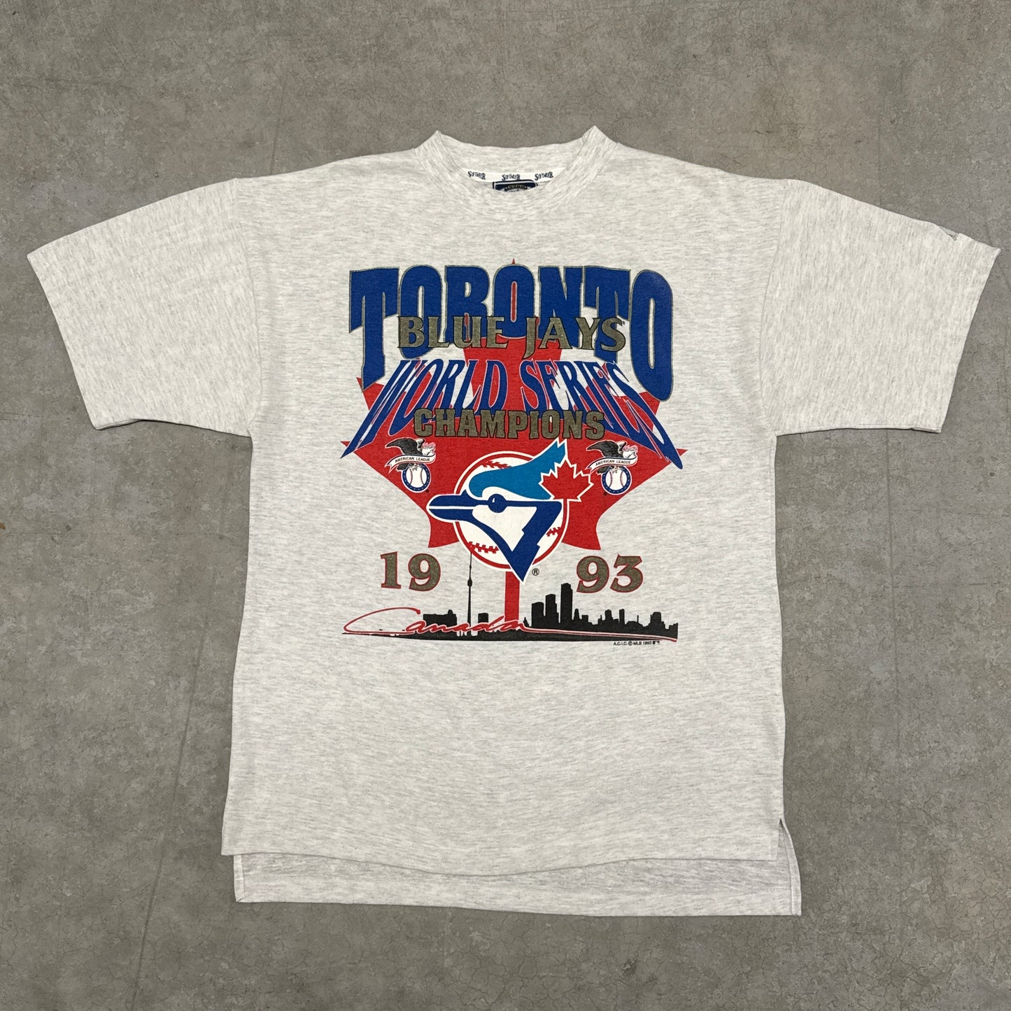 (L) 1993 Toronto Blue Jays World Series Champions Shirt