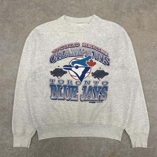 (M) 1993 World Series Champions Toronto Blue Jays Crewneck