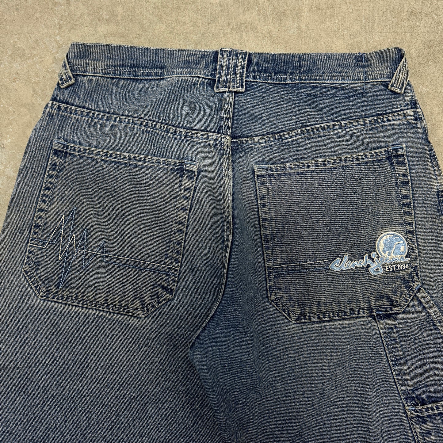 (34) Vintage Clench Jean Shorts