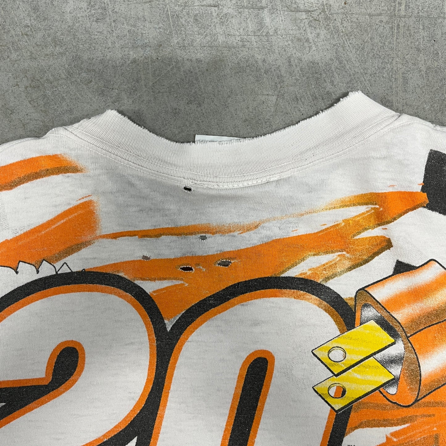 (L) Vintage Tony Stewart Nascar All Over Print Shirt