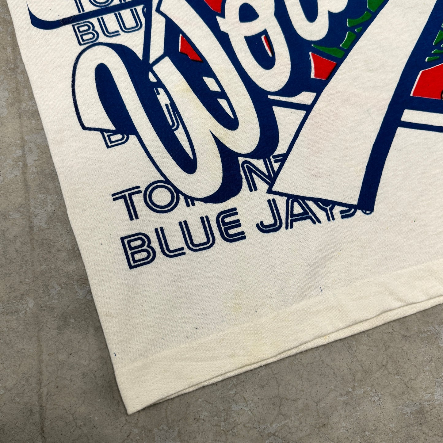 (XL) 1992 Toronto Blue Jays All Over Print Shirt Deadstock