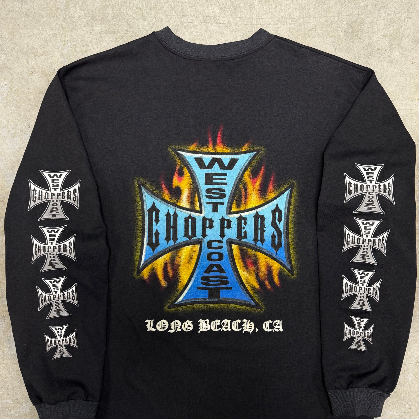 (L)Vintage West Coast Choppers LongSleeve Shirt