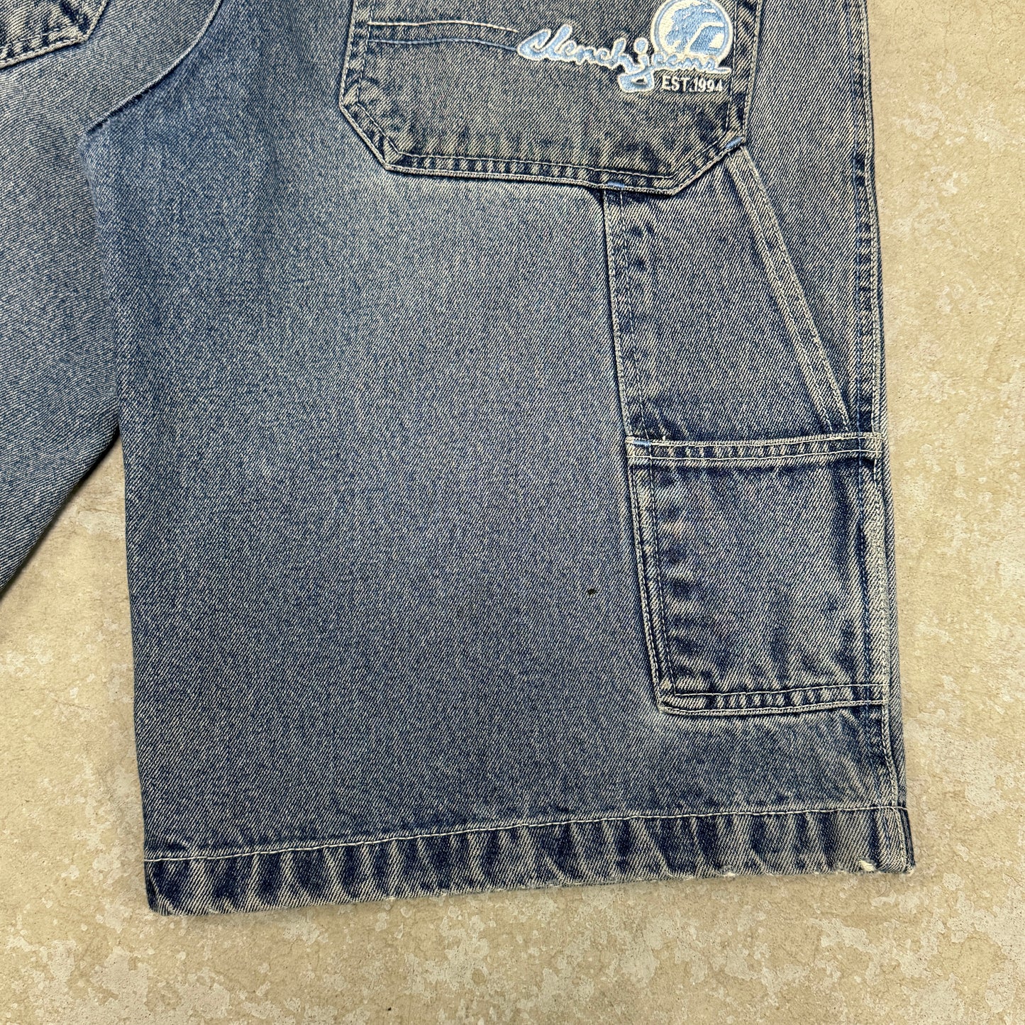 (34) Vintage Clench Jean Shorts