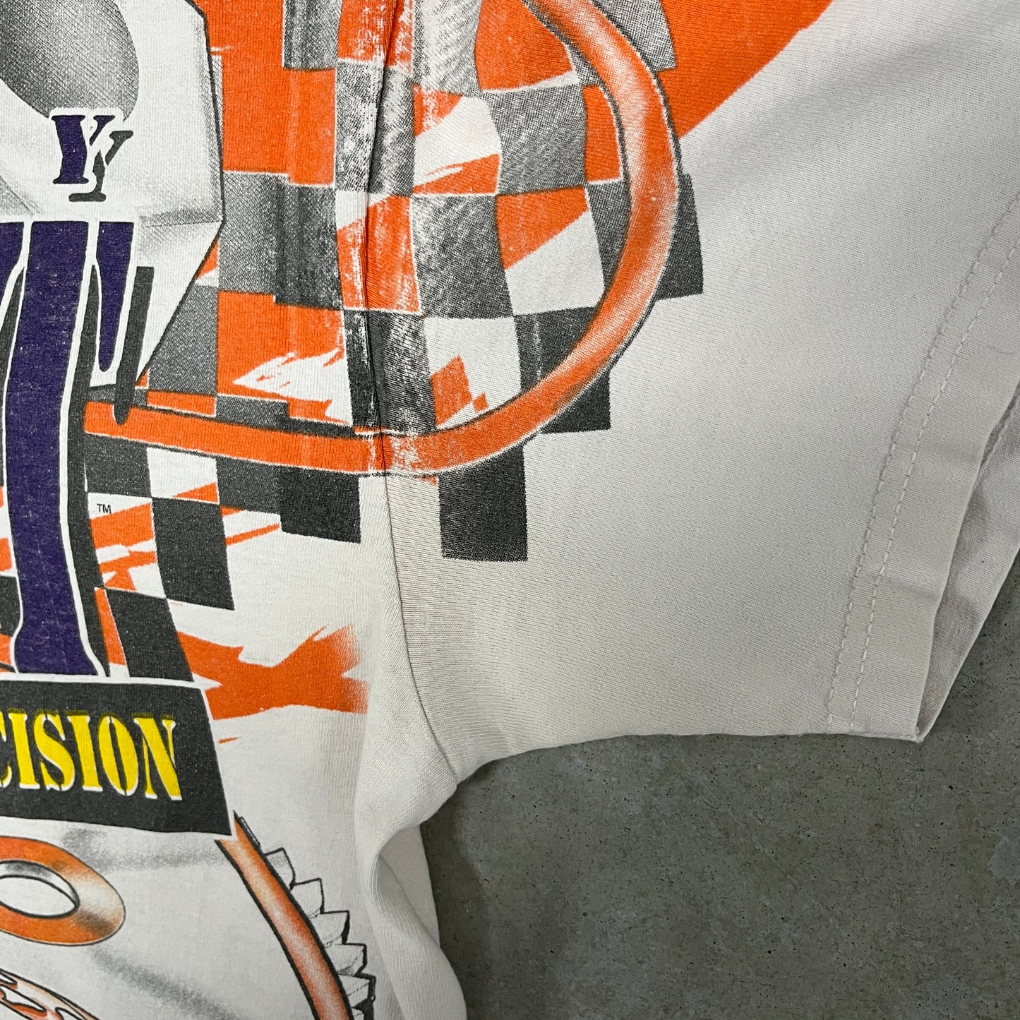 (L) Vintage Tony Stewart Nascar All Over Print Shirt