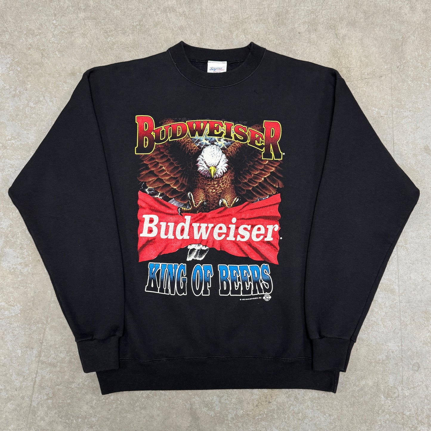 (L) 90s Budweiser King Of Beers Crewneck