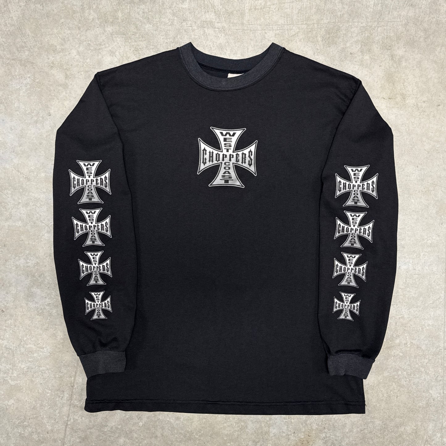 (L)Vintage West Coast Choppers LongSleeve Shirt