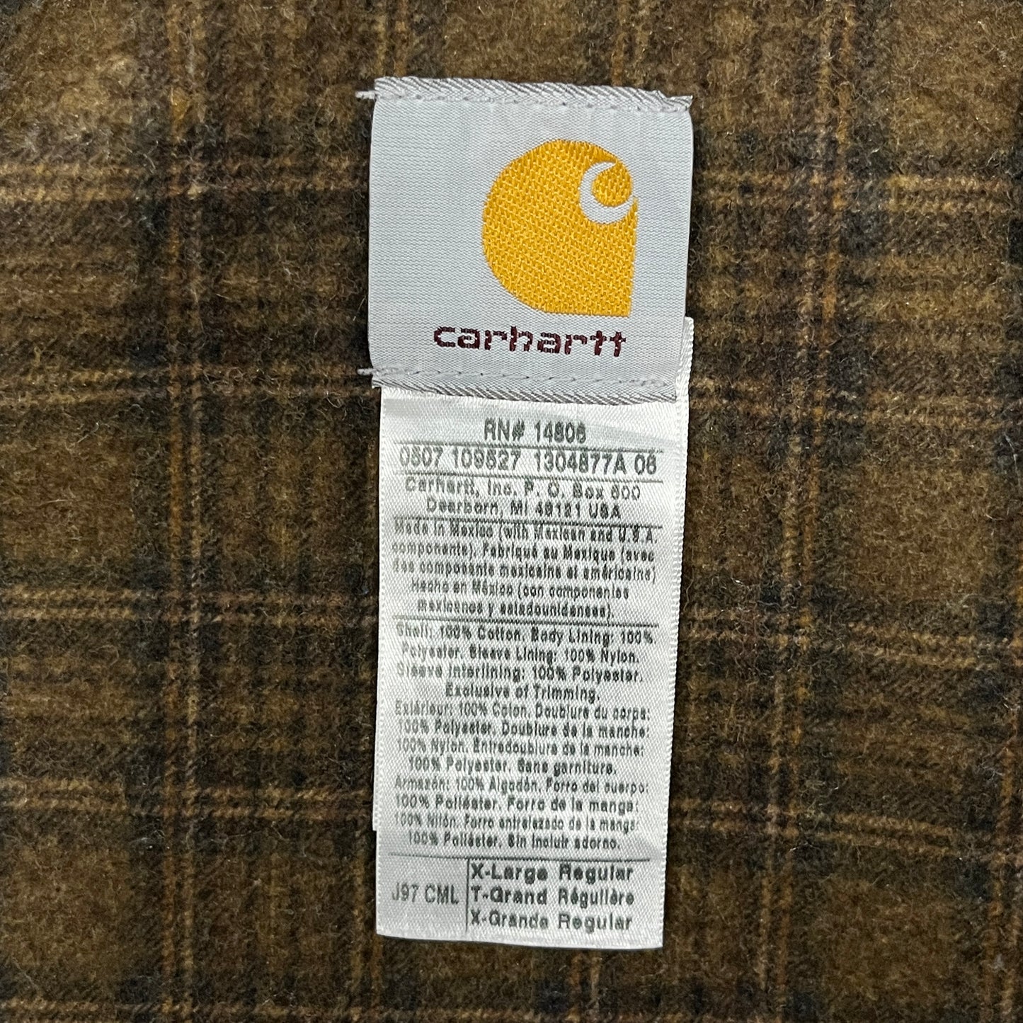 (XL) Vintage Carhartt Detroit Jacket