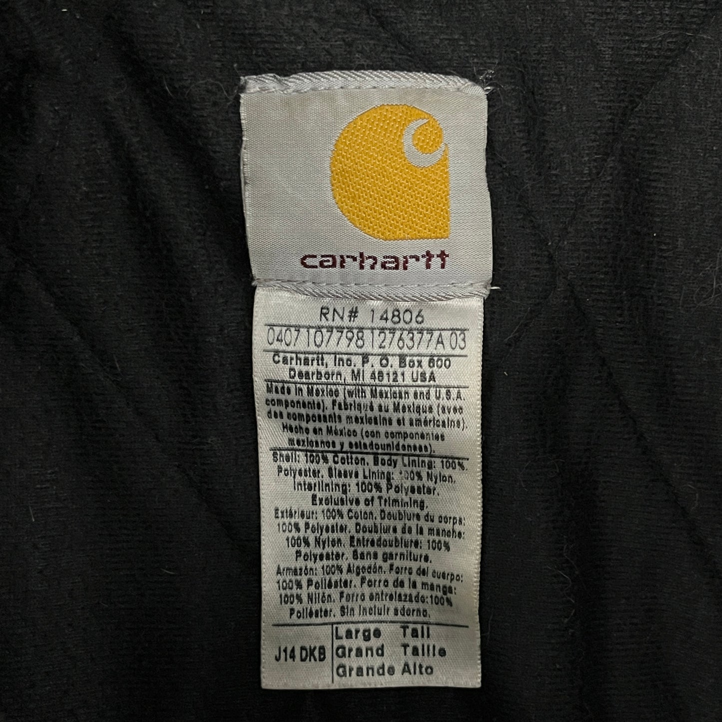 (L) Vintage Carhartt Santa Fe Jacket