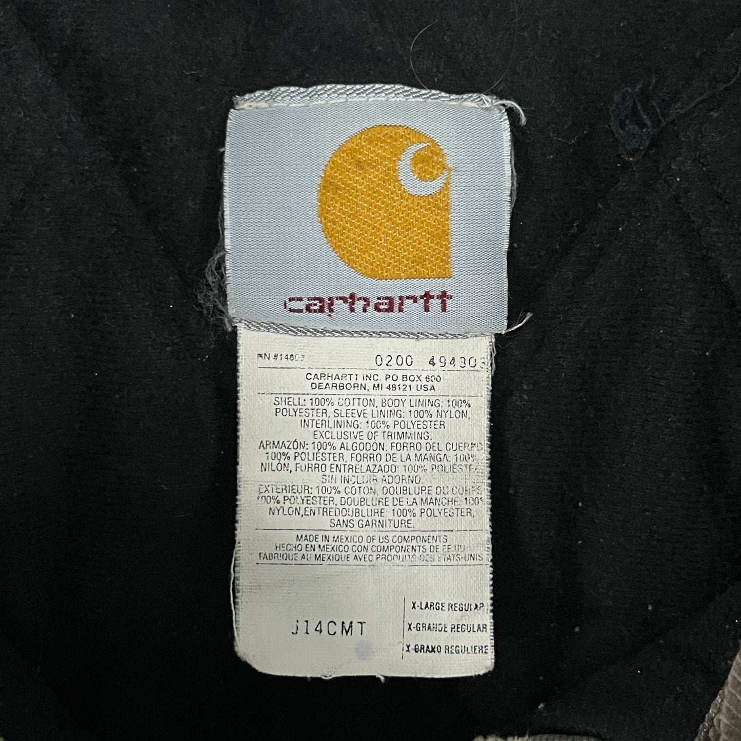 (XL) Vintage Carhartt Santa Fe Jacket