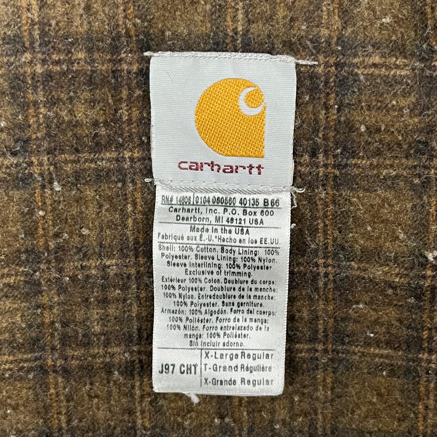 (XL) Vintage Carhartt Detroit Jacket